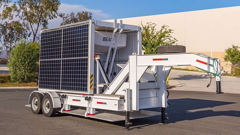 ARC Mobility™ trailer used for transporting EV ARC™ systems
