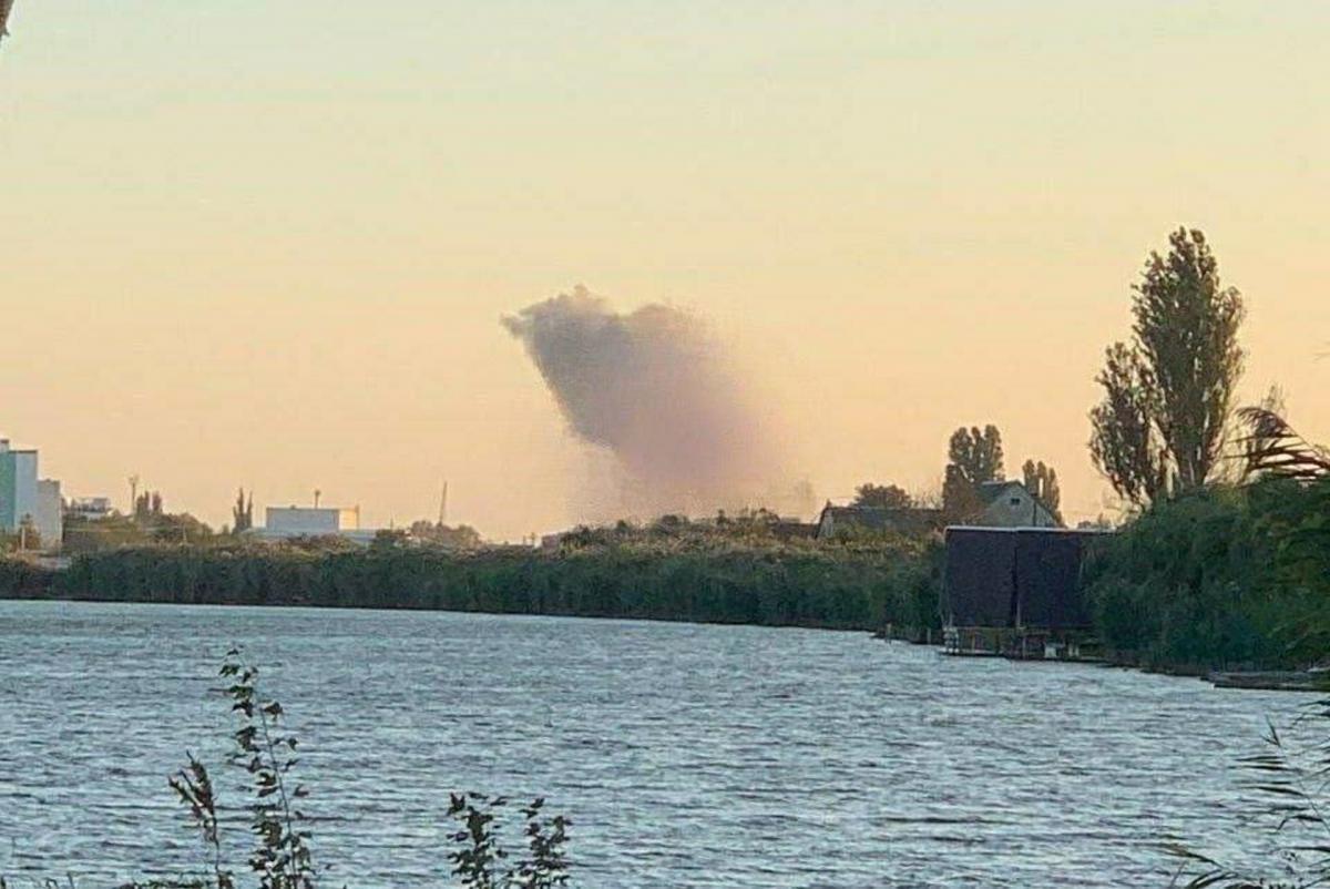 Esplosioni sono state udite a Dzhankoy il 7 ottobre / foto t.me/ssternenko